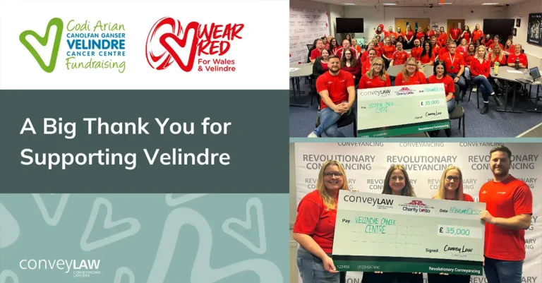 Fundraising with Heart as Convey Law Supports Velindre in 2025