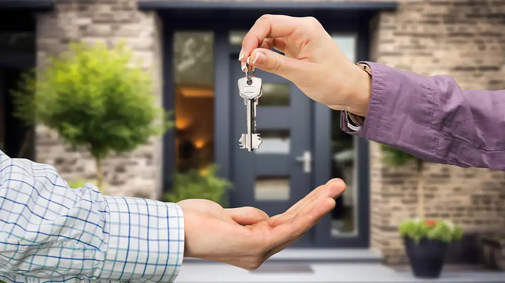 Handing Over House Keys