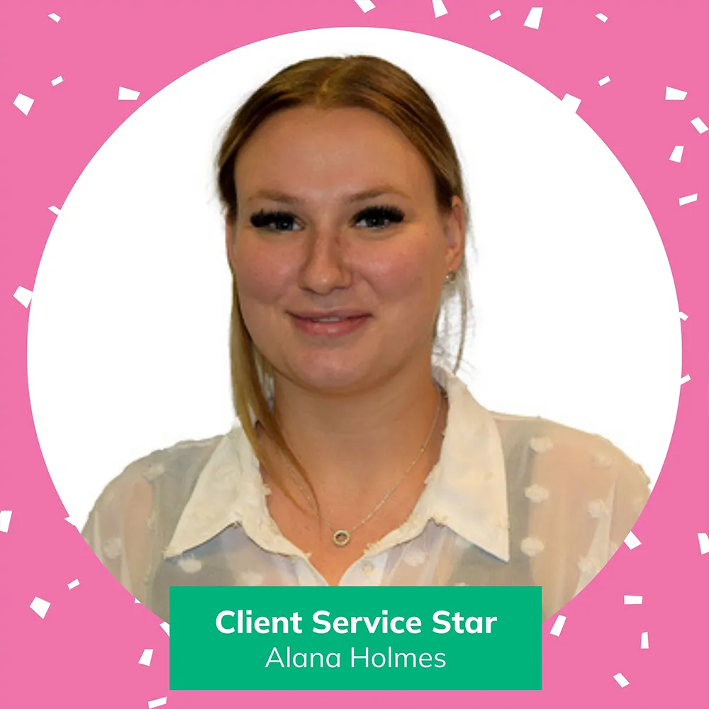 Star of the Month July 2025 Alana Holmes