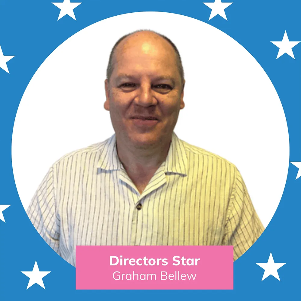 Star of the Month July 2025 Graham Bellew