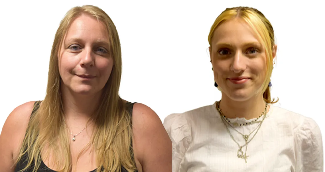 Hayley and Keira Happy Client News