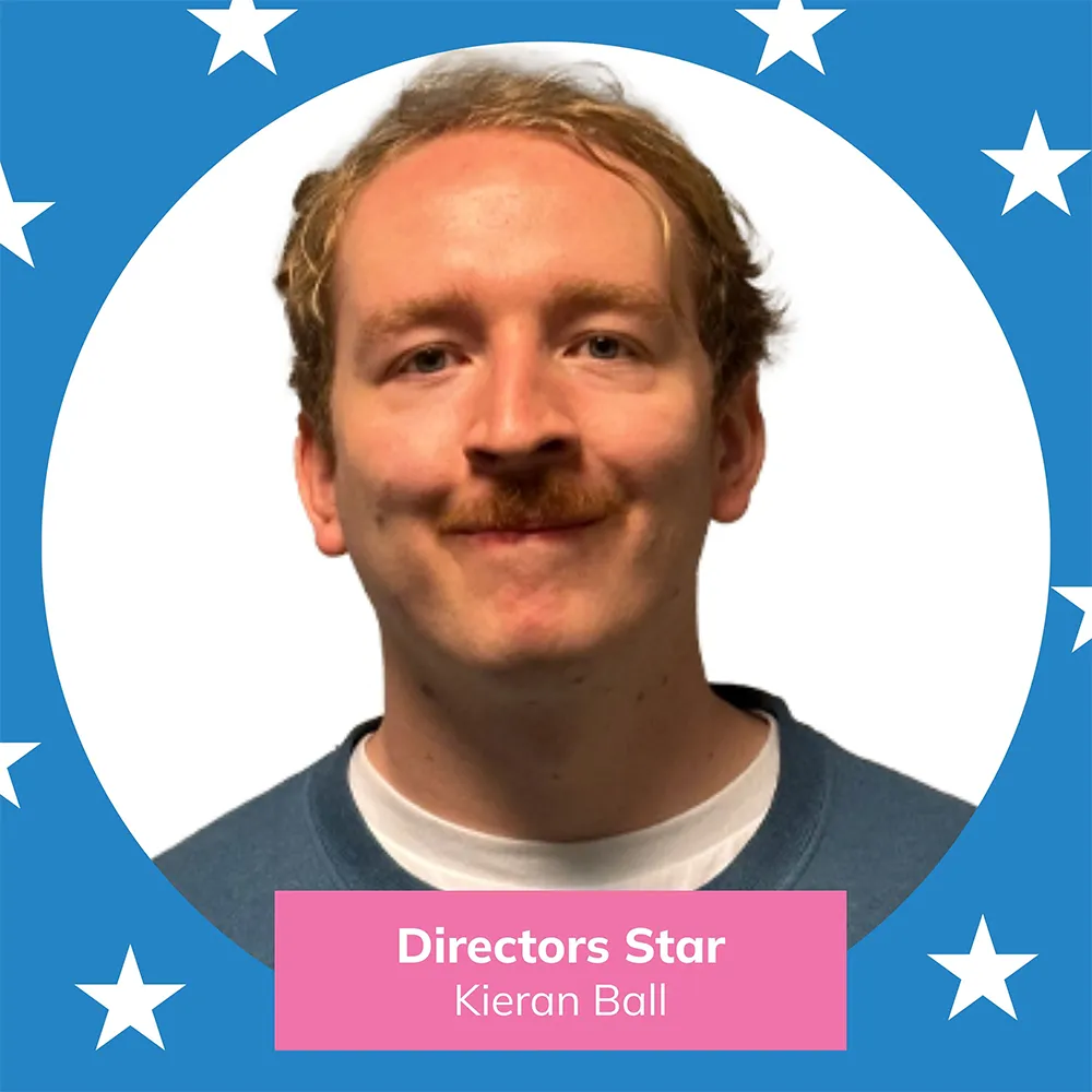 Star of the Month April 2025 Kieran Ball