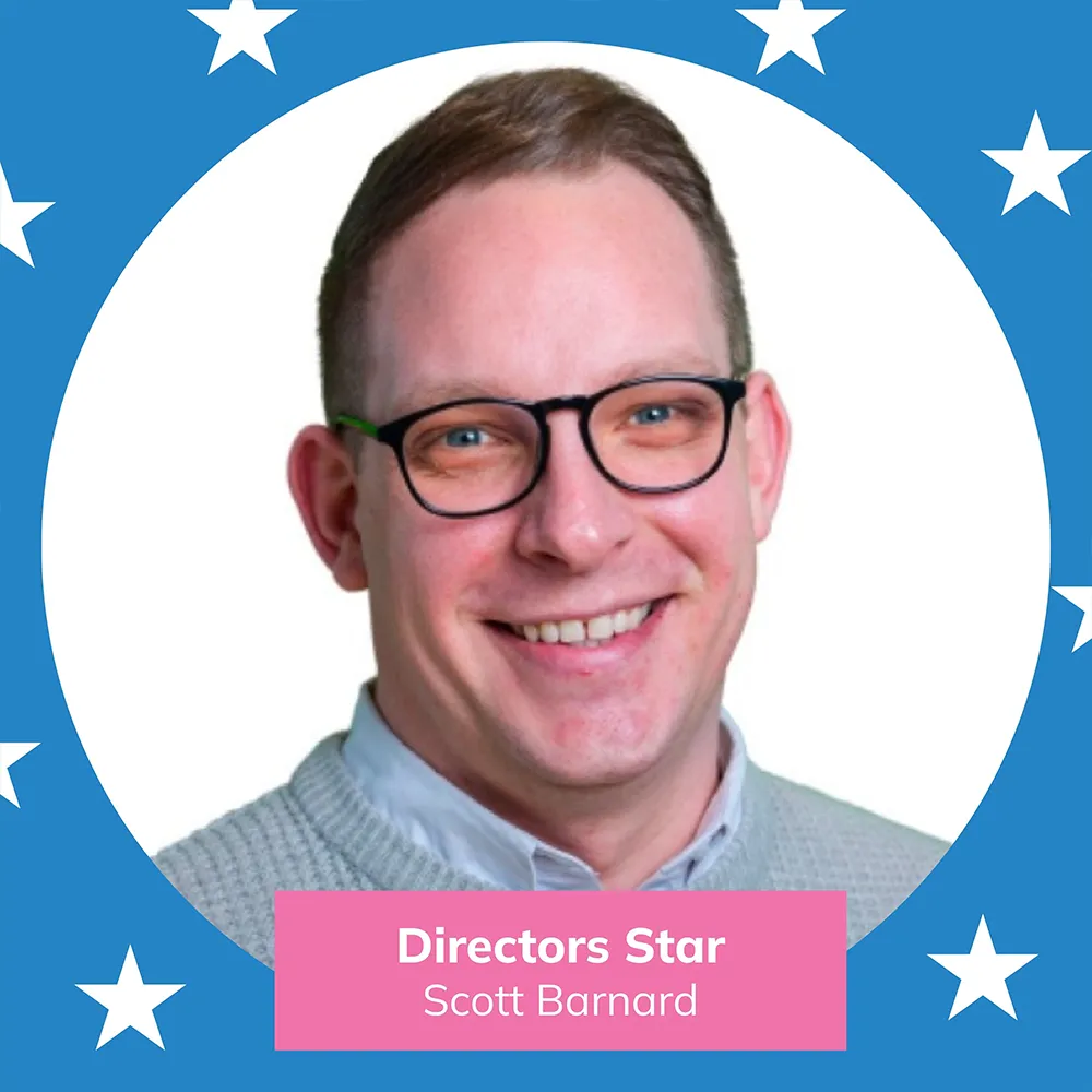 Star of the Month May 2025 Scott Barnard