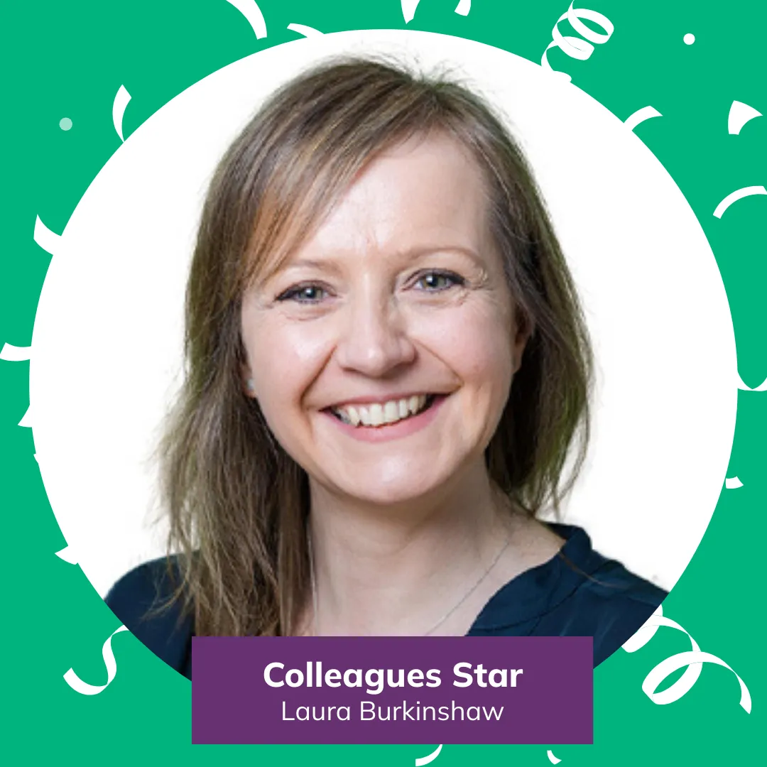 Star of the Month August 2025 Laura Burkinshaw