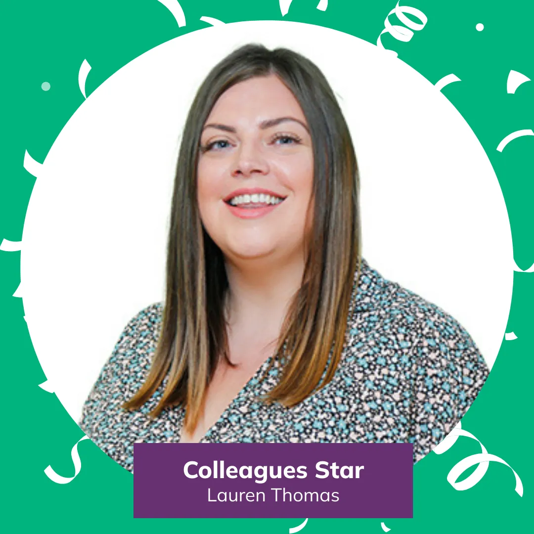 Star of the Month August 2025 Lauren Thomas