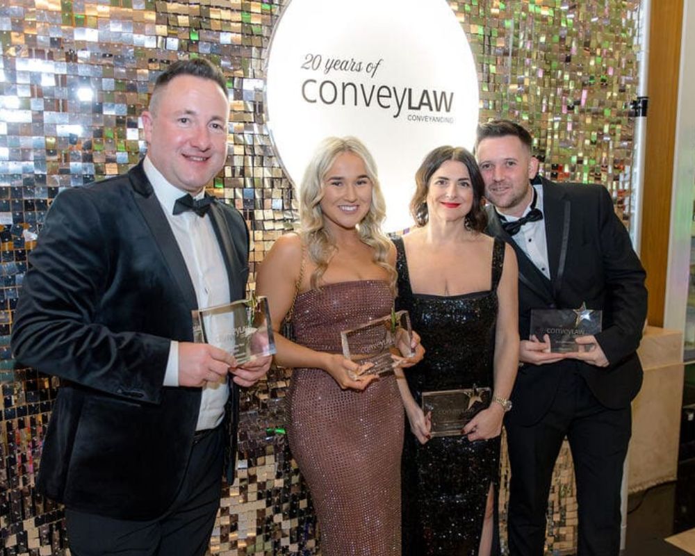 Convey Law Christmas Awards - Alex Harris, Abbie Price, Phill Edwards